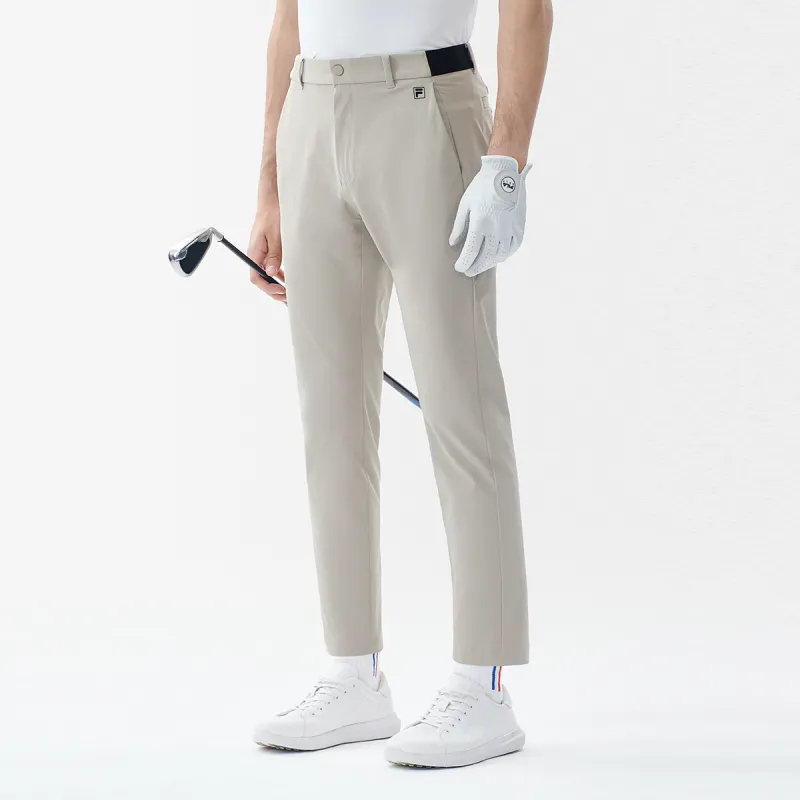 FILA Athletics Knitted Sweatpants Men Gray Brown Khaki-5