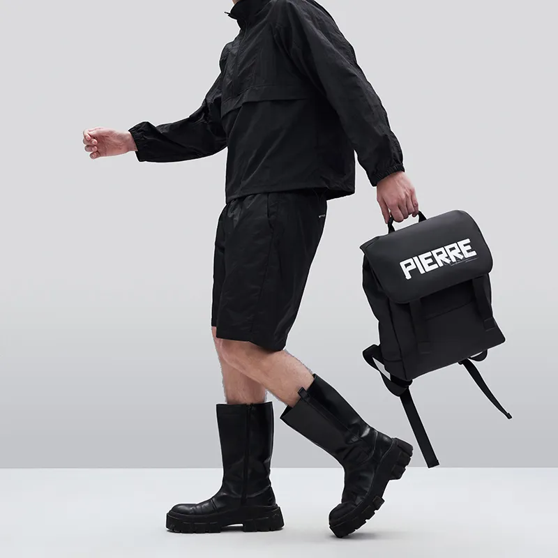 PIERRE CARDIN Backpacks Black-6