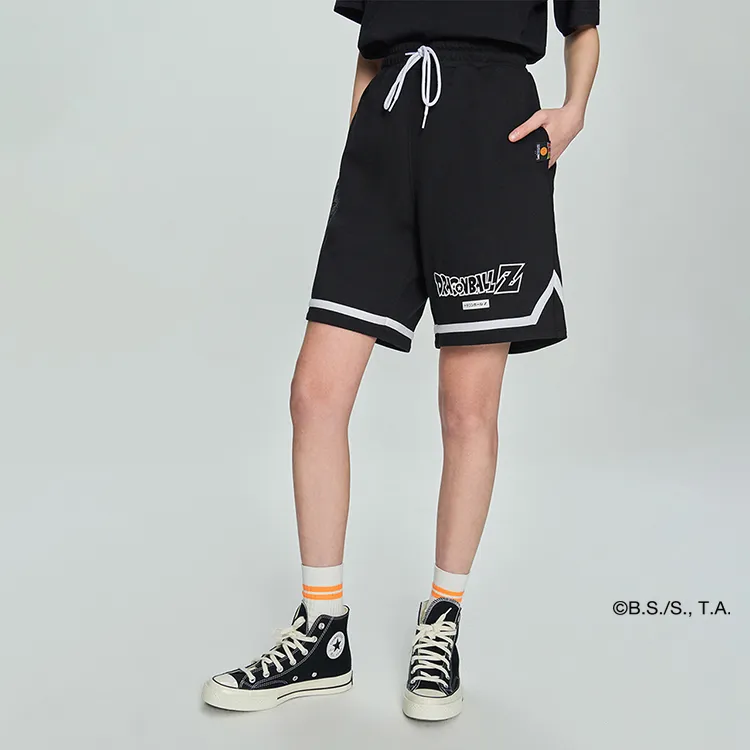 Lee x Dragon Ball Lee X Dragon Ball Co brand Basketball Shorts Unisex Black-6