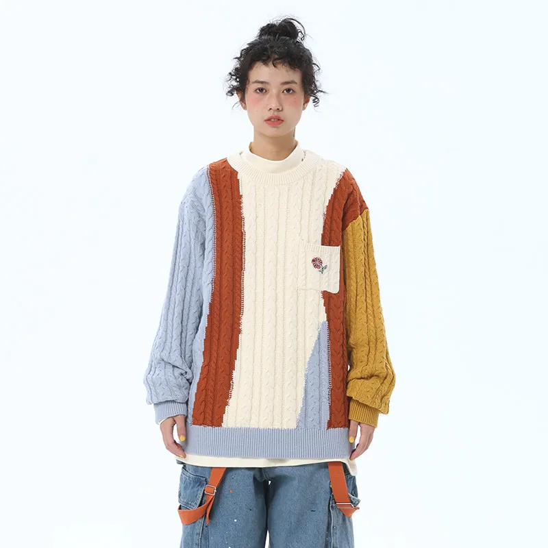 MostwantedLab Vintage Flower Sweaters Unisex-8