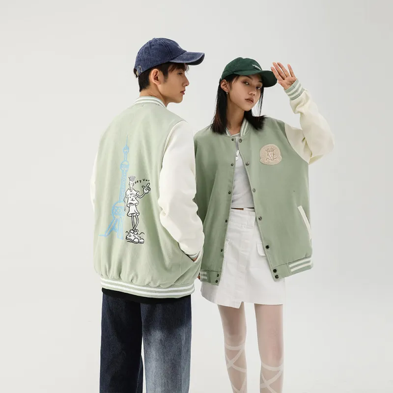 FIDO DIDO Baseball Jerseys Unisex-11