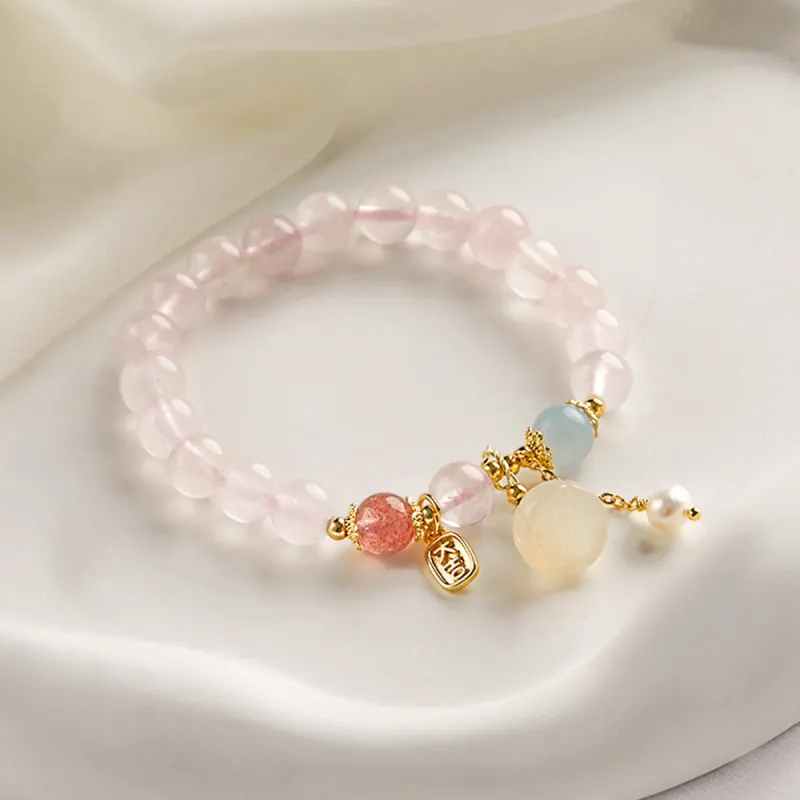 AGOVSKI Crystal Bracelets Women's-4