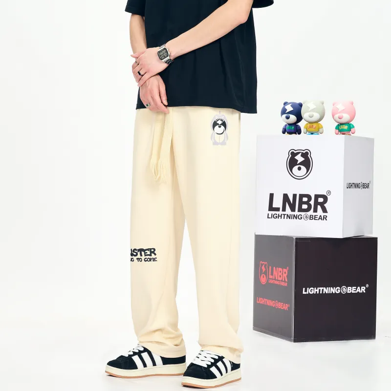 LIGHTNING BEAR Casual Pants Unisex-24