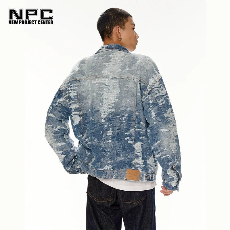 NPC Denim Jackets Unisex Sky Blue-3