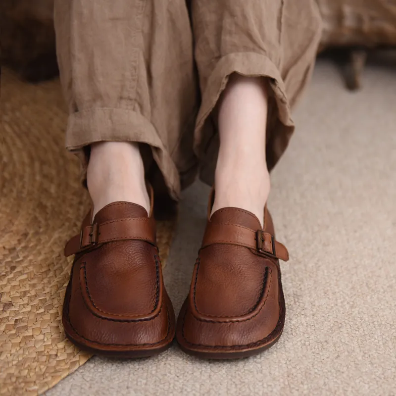 ARTMU Women's Casual Shoes Women's Low Top Coffee/Camel-6