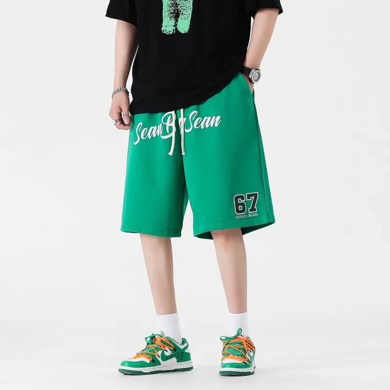 SEANBYSEAN Loose Fit Shorts Unisex-12
