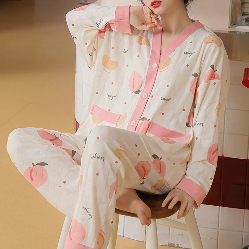 Xiang Ning Pai Women's Pajama Sets-9
