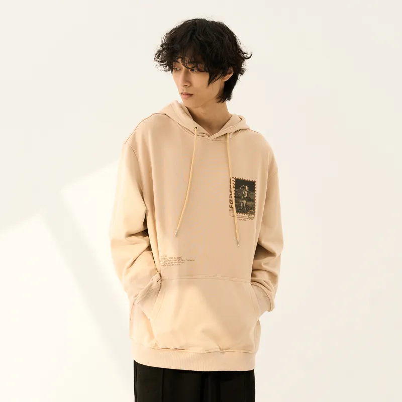 FEAROM Hooded Loose Fit Sweatshirt Unisex-2