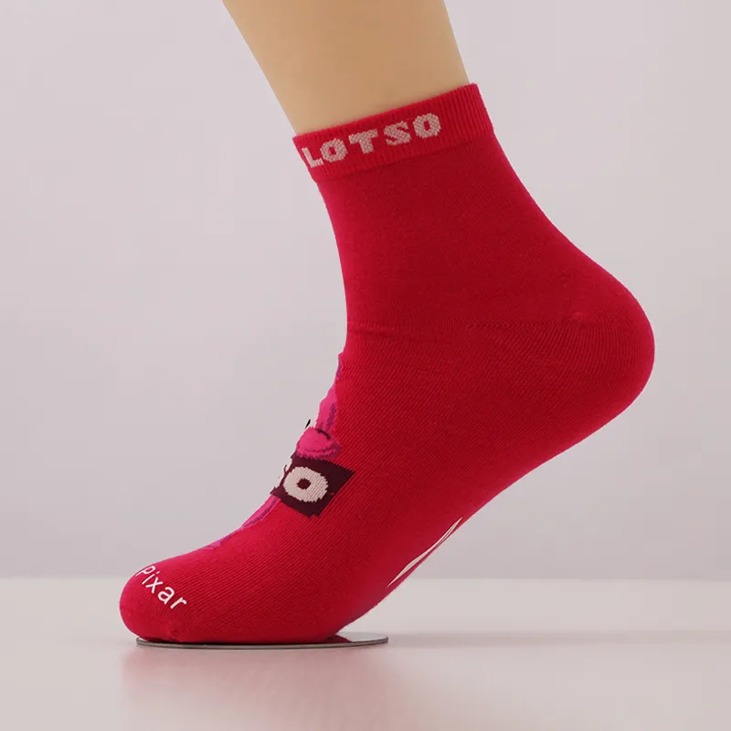 LiNing x Disney Ankle Socks Unisex Rose Red-2