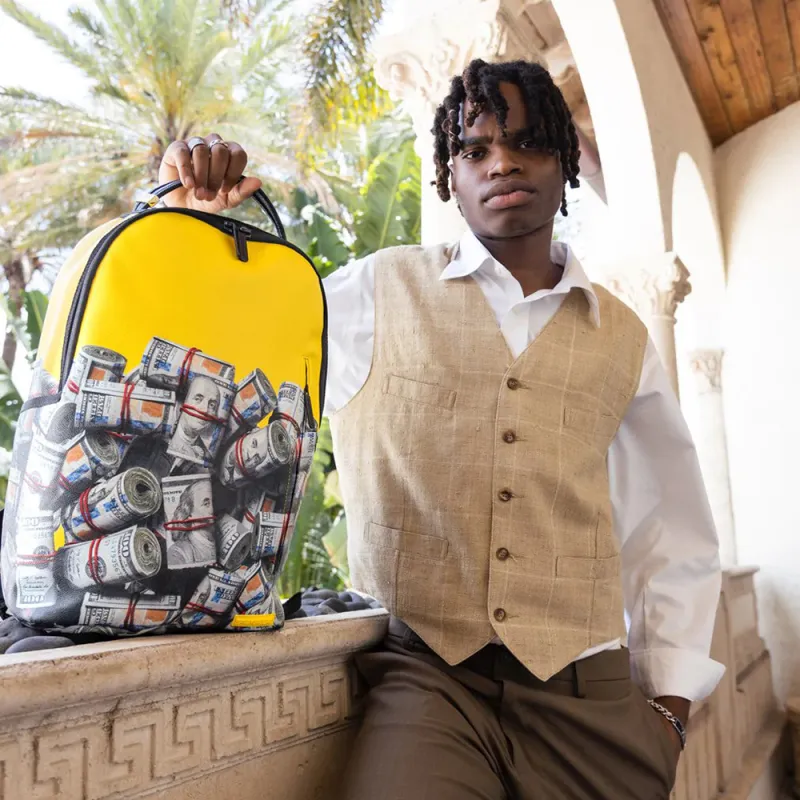 SPRAYGROUND PVC Backpack Regular Unisex Yellow-5