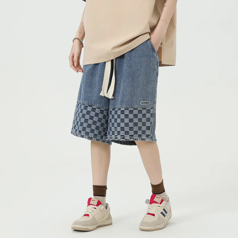 FAIRWHALE Denim Shorts Unisex-27