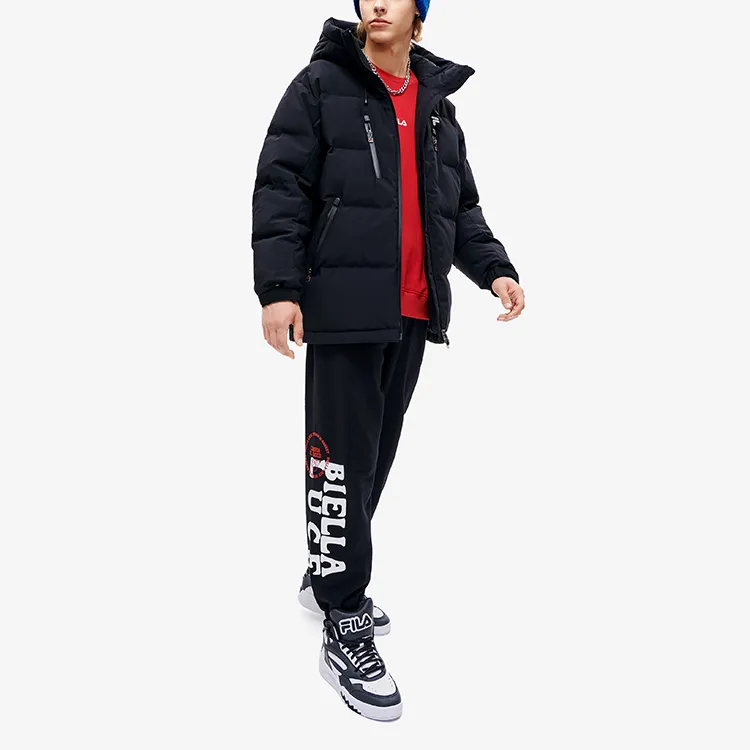 FILA FUSION Down Jacket Men's Jet Black-2