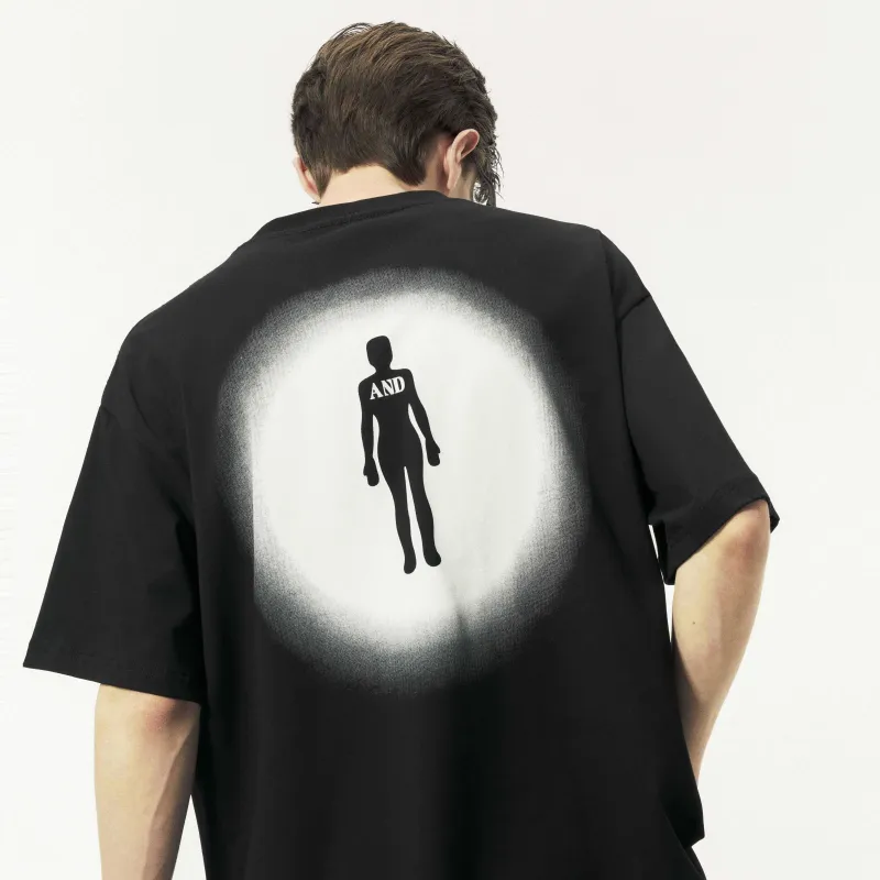 ALL NIGHT DAYS Heavyweight T Shirt Unisex-3