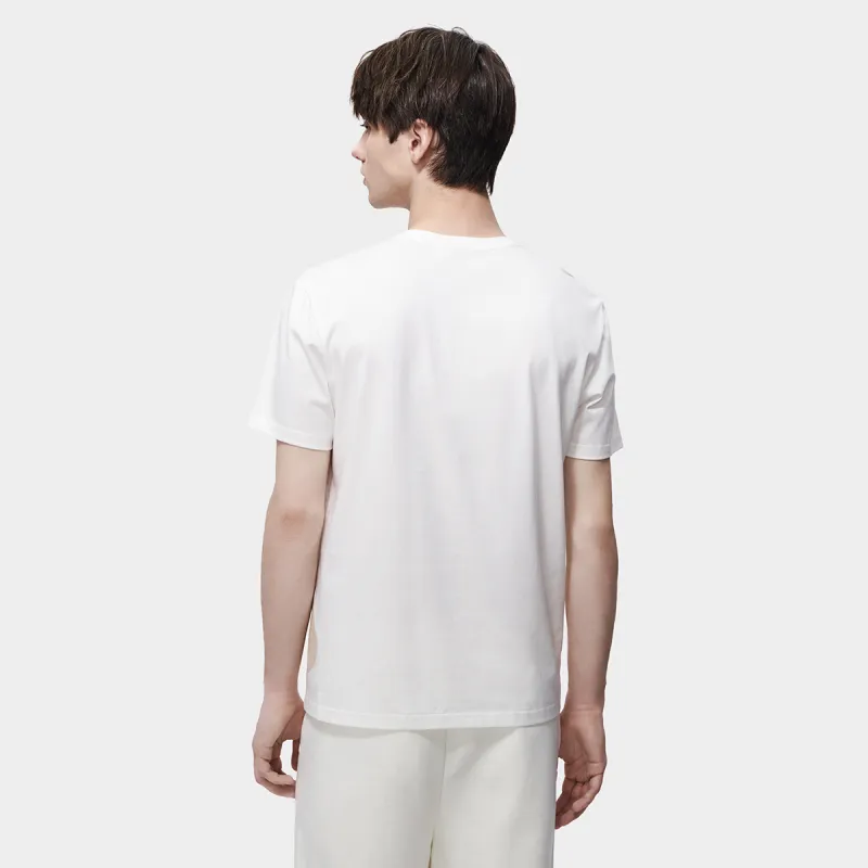 FILA T Shirts Men Cloud White-3