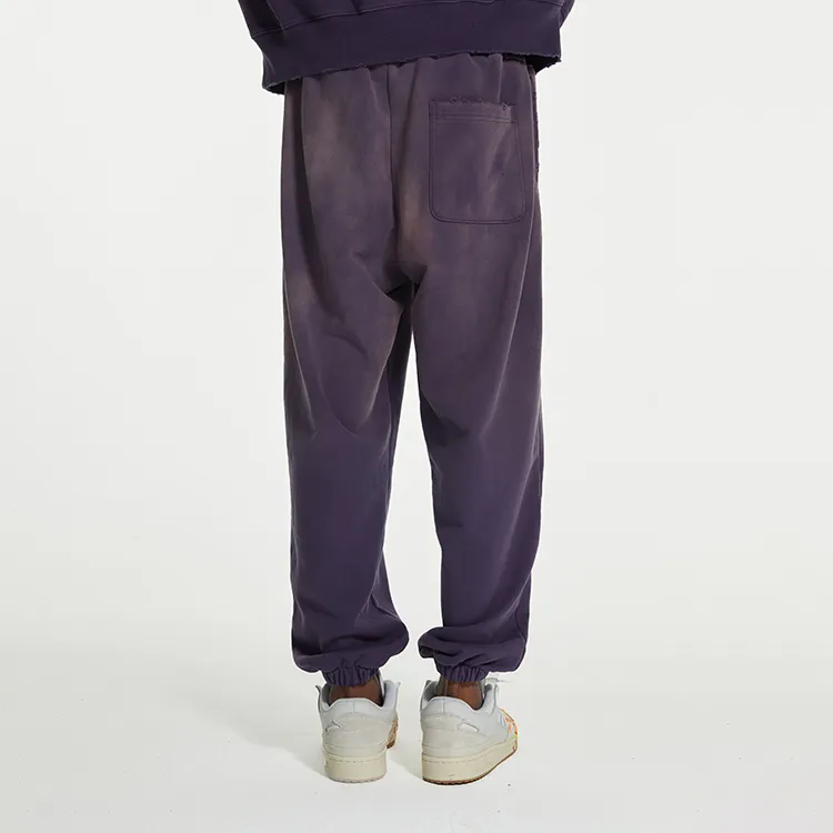Playboy X SSSAINT LOUIS SSSAINT LOUIS X Playboy Co-branded Series Knitted Sweatpants Unisex Purple-4