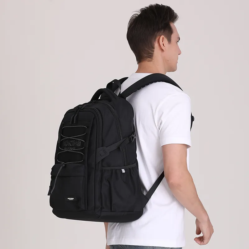 AOKING AK Polyester Laptop Backpack Large Size Unisex Multicolor-6