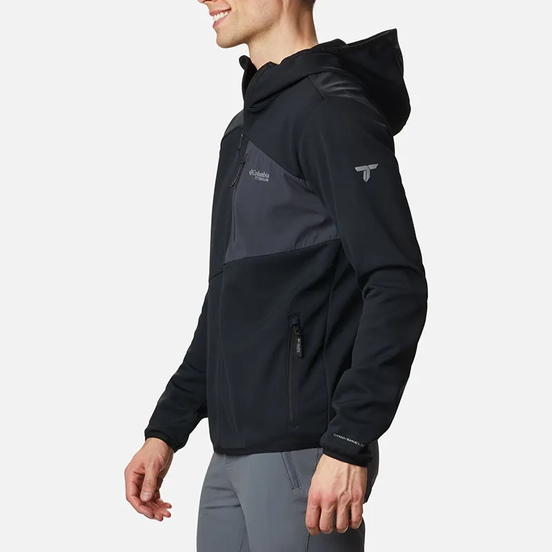 Columbia Outdoor Tracks Jacket Men's Black-4