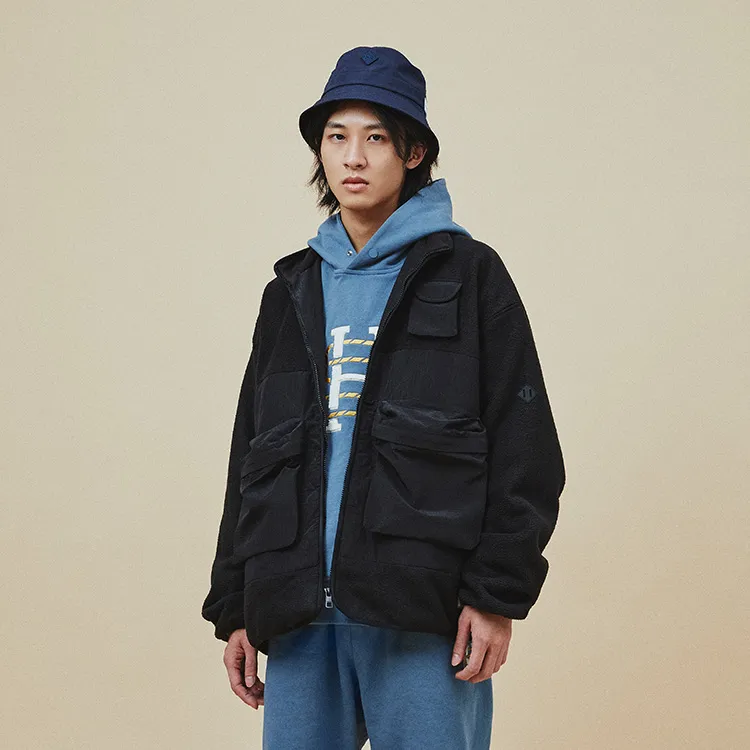 Herschel Velvet Jackets Unisex-5