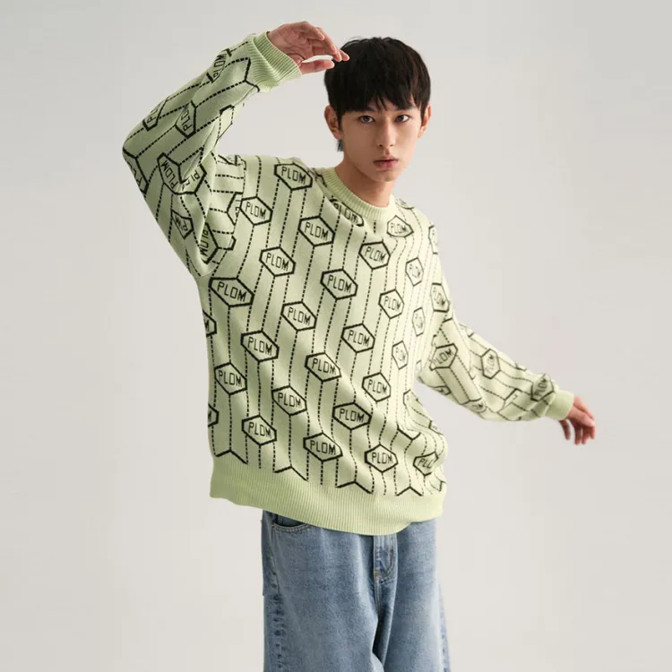 Palladium Knitwear Unisex Serums Green-4