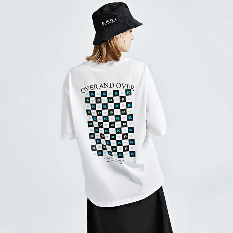 Kappa Checkerboard Collection T Shirts Unisex-15