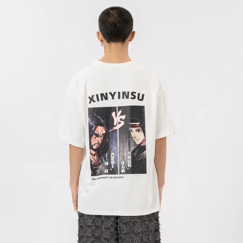 XINYINSU New Factor XINYINSU X The Strongest In History Joint Series T Shirts Unisex-3