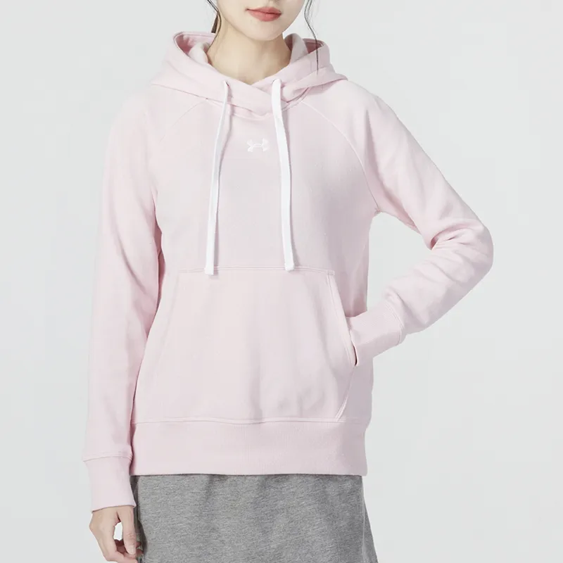 Under Armour Rival Fleece Sweatshirts Women's Pink-2