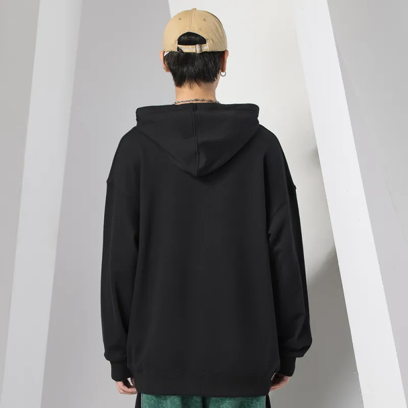 Yvette Hooded Loose Fit Sweatshirt Unisex-2
