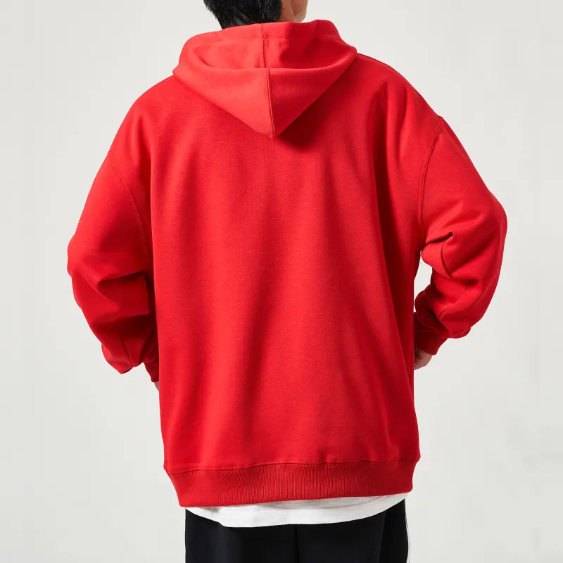 FANBIOU Sweatshirts Unisex Red-2