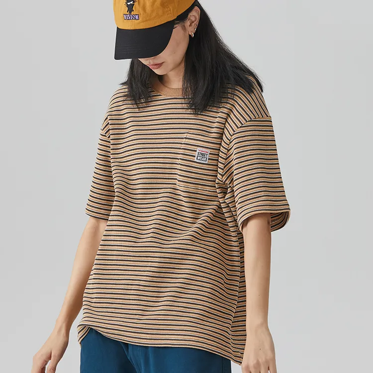 Vision Street Wear Drop Shoulder Sleeve T Shirt Unisex-2
