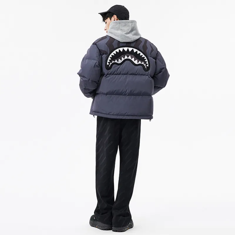 SPRAYGROUND Down Jacket Unisex Black-3
