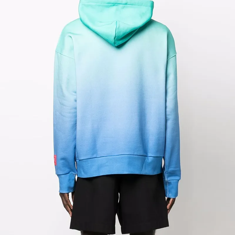 VERSACE JEANS COUTURE Sweatshirts Men Green Gradient-4