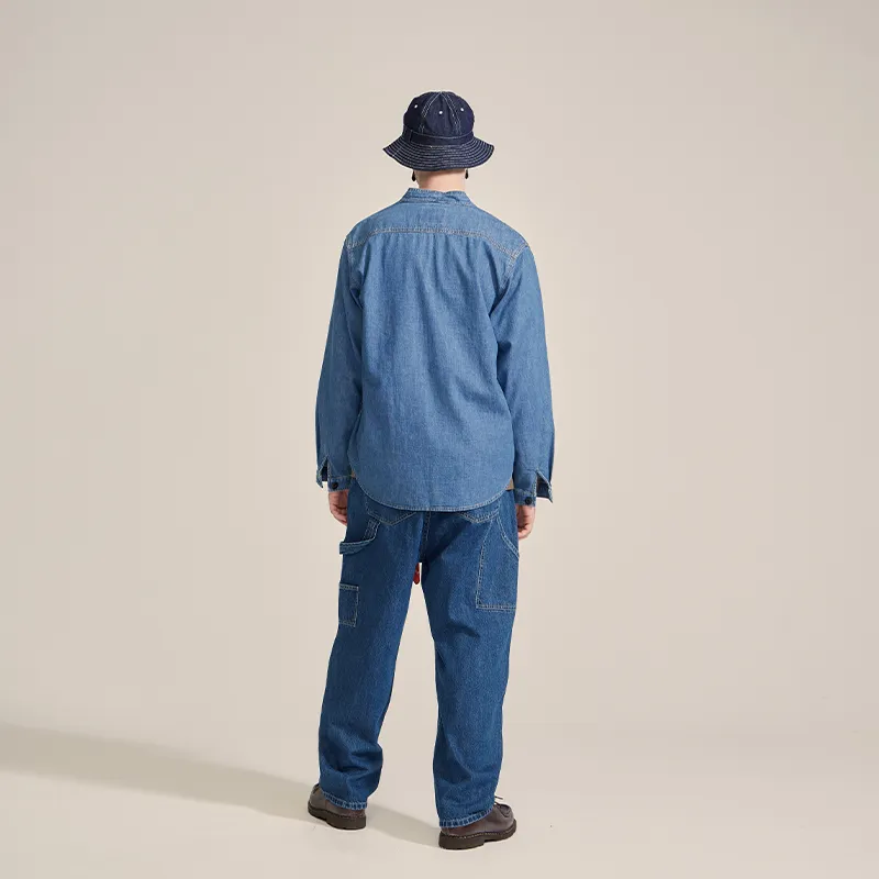 Prth Promethean Shirts Men Medium Blue-8