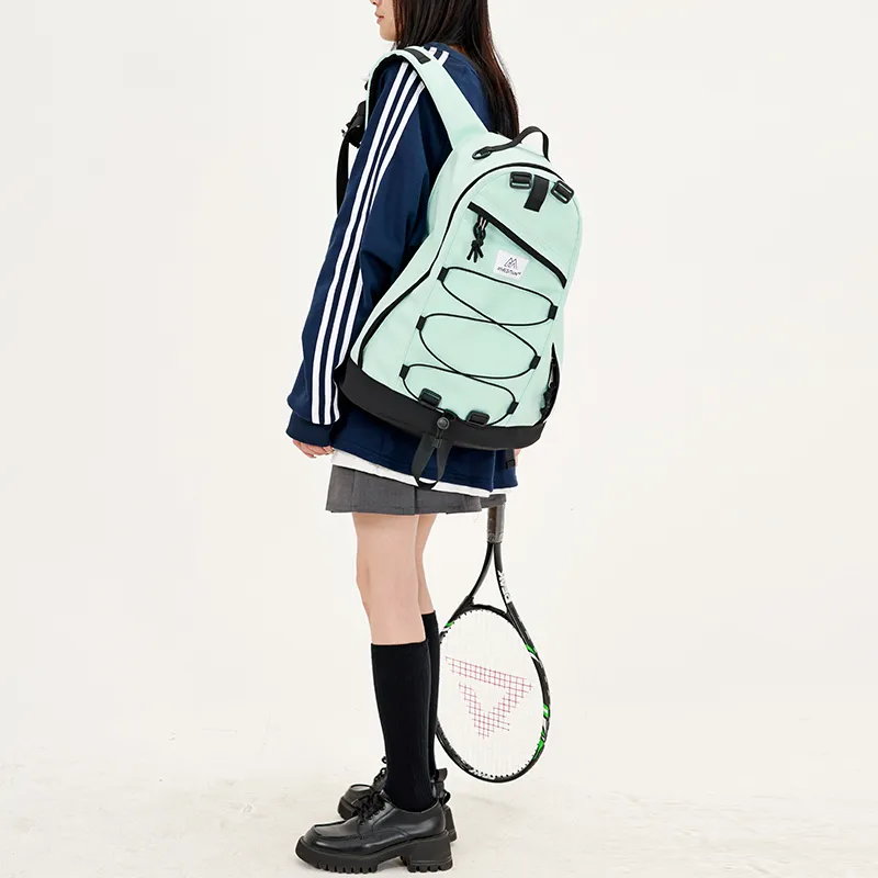 MYEDITION Backpack Oxford Mint Green Unisex-2