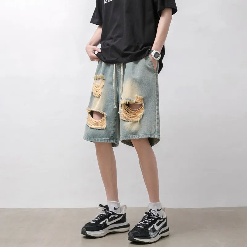 GROOL Denim Shorts Unisex-4