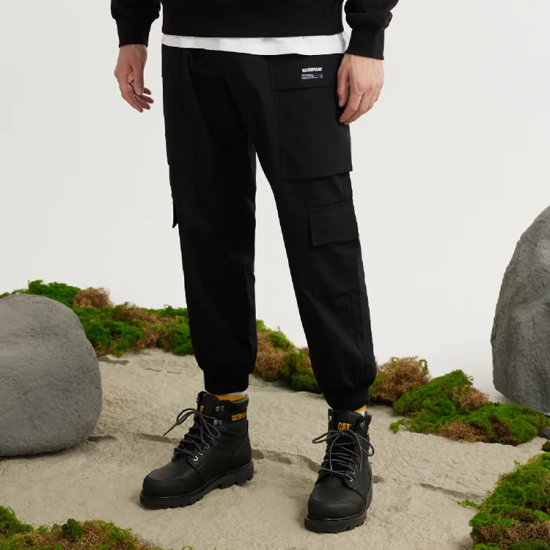 CAT FW22 Casual Pants Unisex Black-2