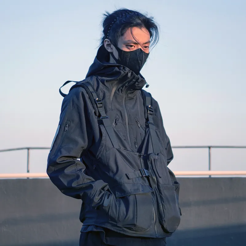 VIP FW22 Loose Fit Vest Unisex Black-9