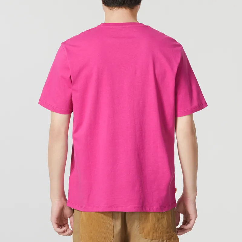 Timberland T Shirts Unisex Berry Purple-4