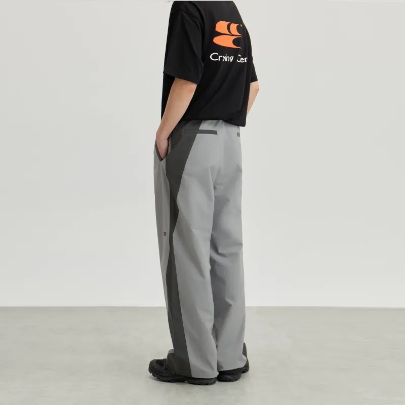 Crying Center Cargo Pants Unisex Gray-4