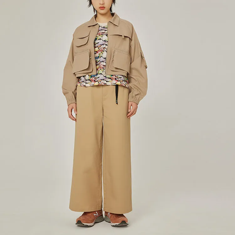 Penfield Cropped Coats Women's Khaki-4
