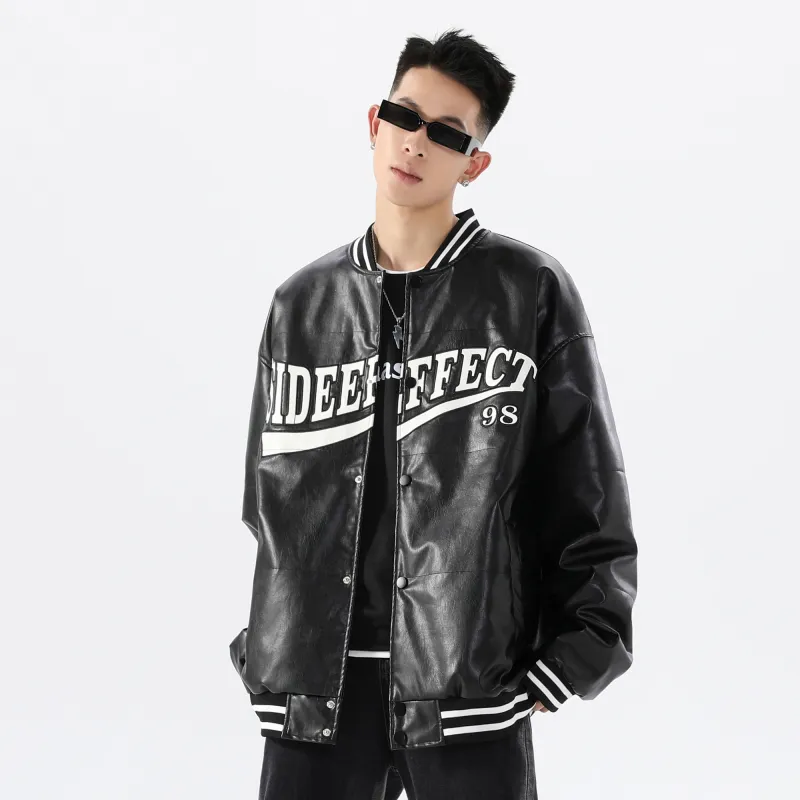 SIDEEFFECT Baseball Jacket Coat Unisex-2