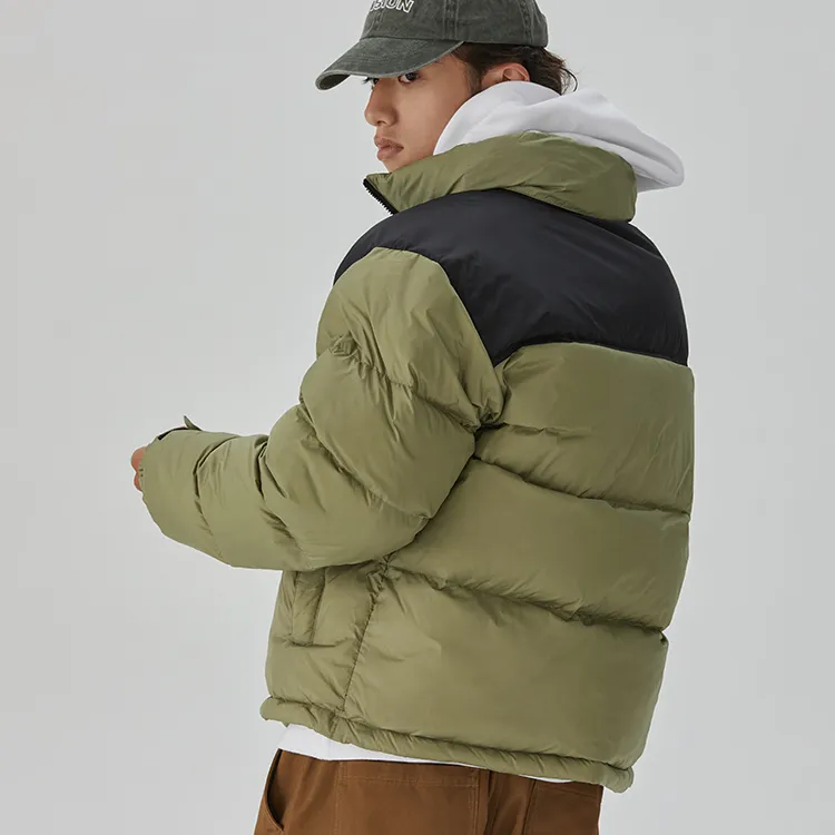 Vision Street Wear Down Jacket Unisex Olive-6