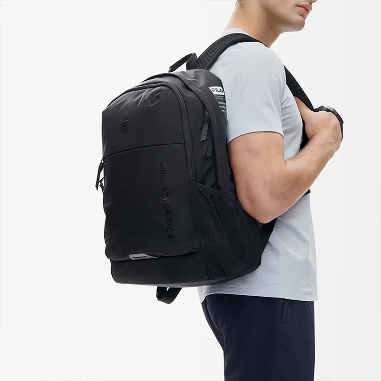 FILA Athletics Fabric Backpack Regular Men's Pitch Black-3