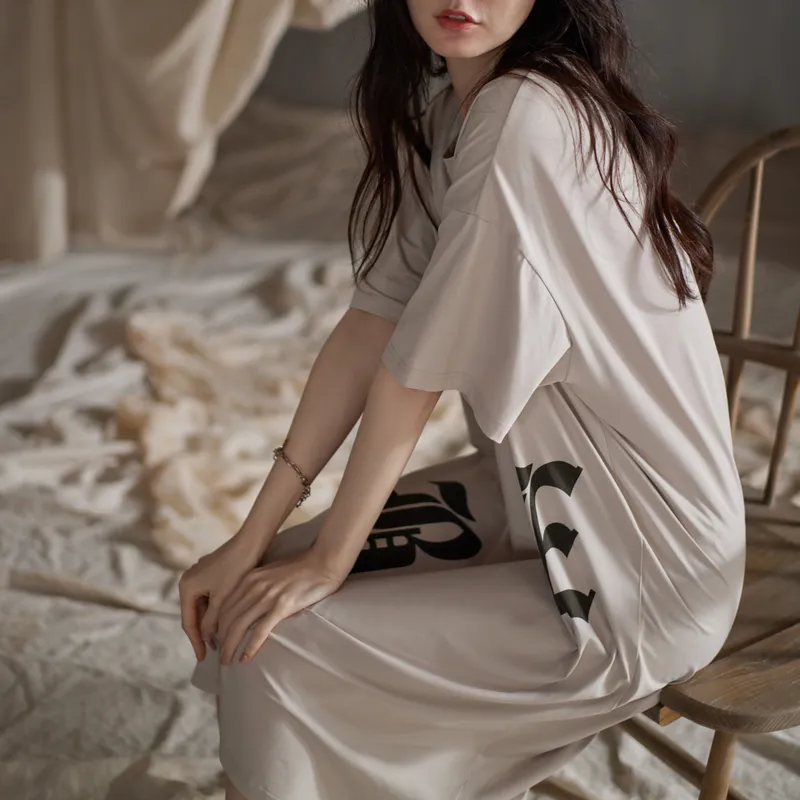 Same Language Women's Nightgowns-1