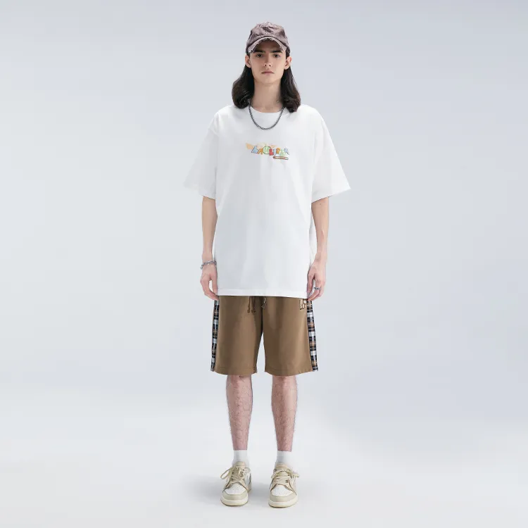 LAMLICKA Casual Shorts Unisex Brown-5
