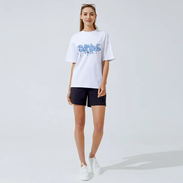 SUPIELD Hydrophobic Anti-fouling Series Drop Shoulder Sleeve T-Shirt Unisex-2