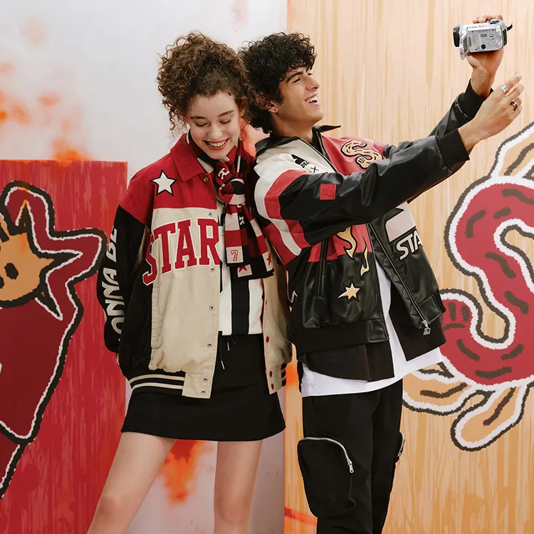 STARTER Jackets Unisex Black-4