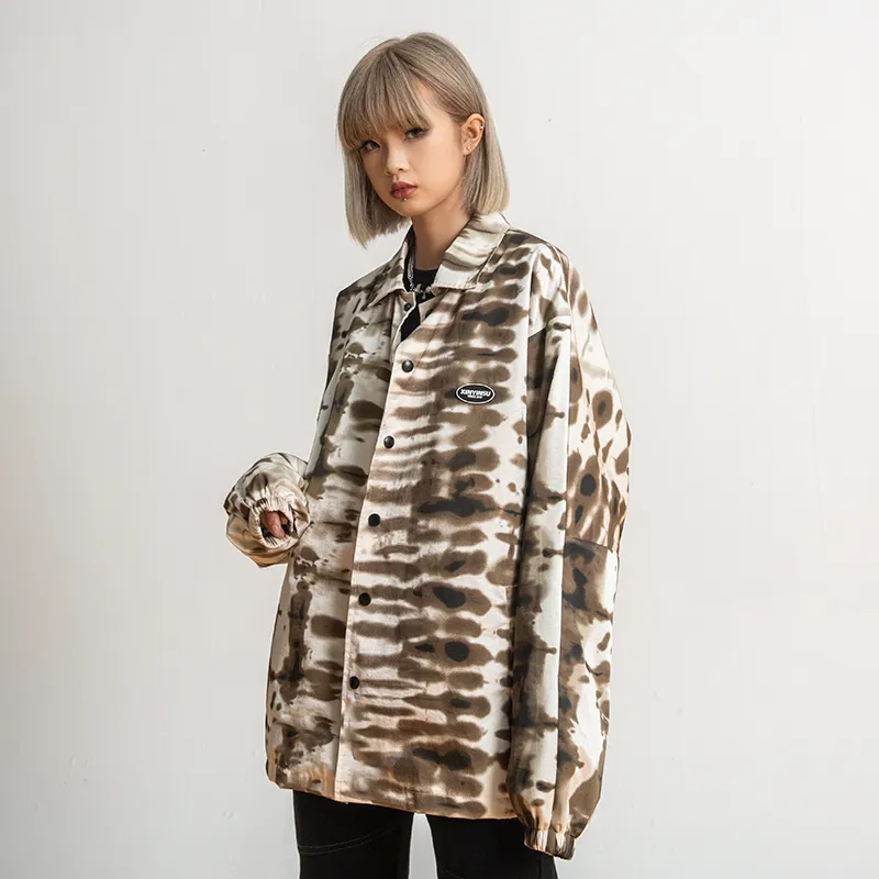 XINYINSU Jackets Coats Unisex Brown-4