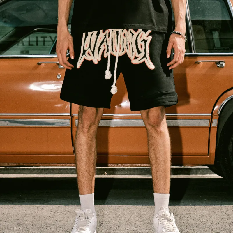 WAITINGWAVE Casual Shorts Unisex-2
