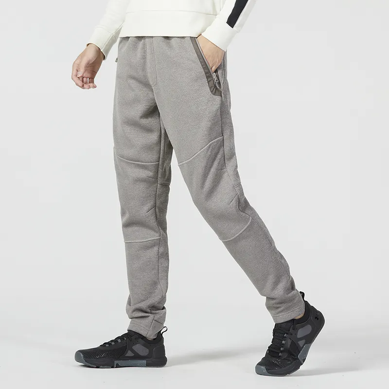 Under Armour Tapered Pants Sweatpants Men's Gray-2