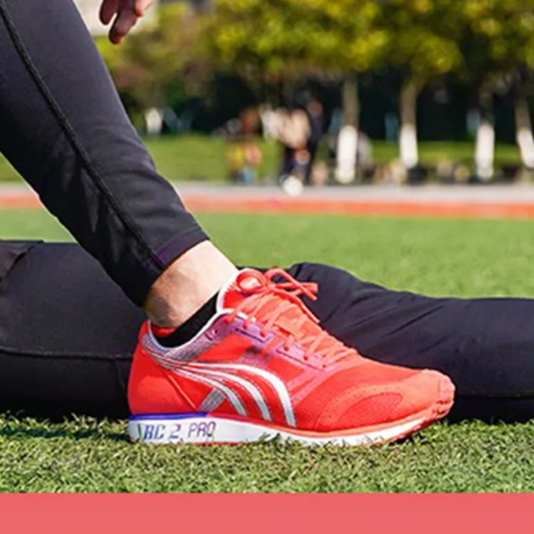 DO WIN RC2 PRO Cushioning Anti Slip Wear Resistant Breathability Low Top Marathon Running Shoes Unisex Red-9